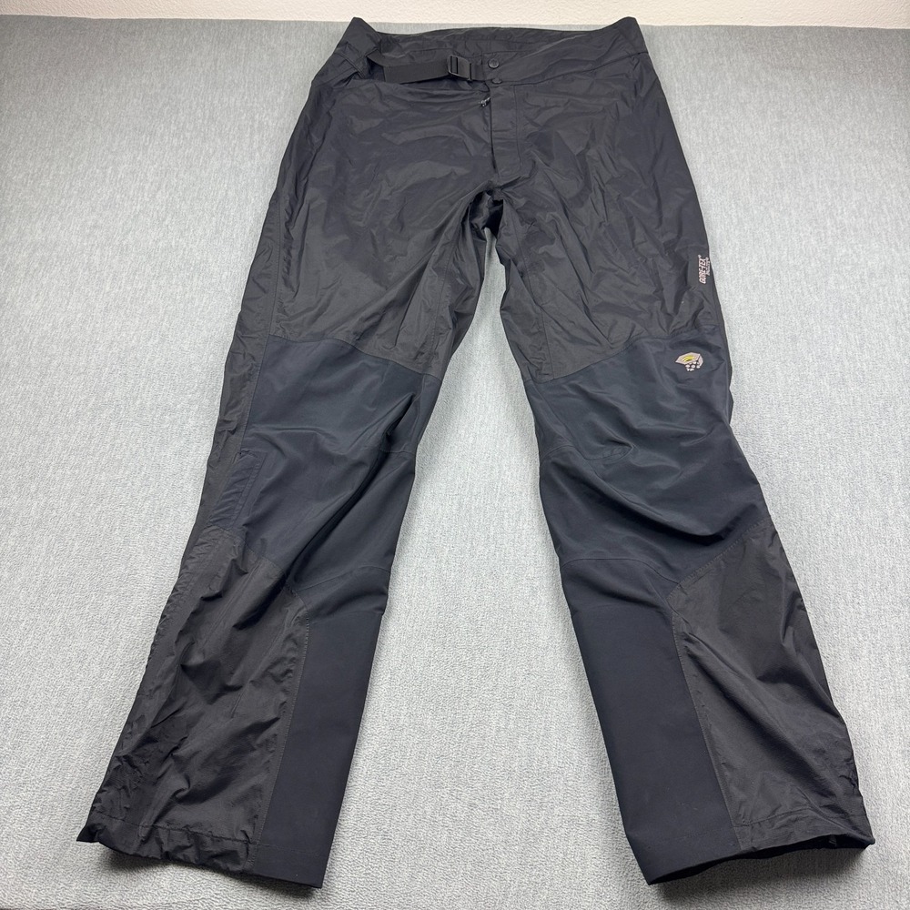 Mountain Hardwear Pants Mens XL Black Epic Gore‎ Tex Paclite Ripstop Snowboard